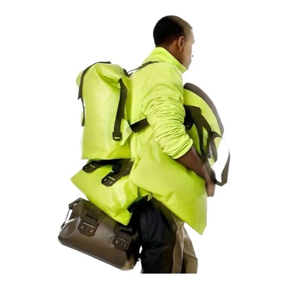 Rains Arid Nylon WMNS Backpack - Rolltop, Green, Limited Edition Waterproof Neon main image 6